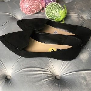 Jones New York Black Suede Flats